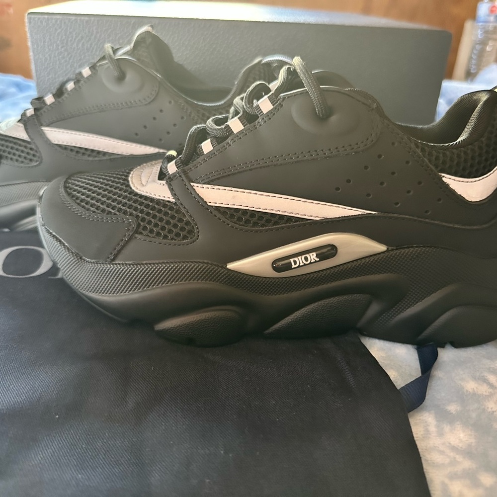 Dior Monochrome Athletic Sneakers